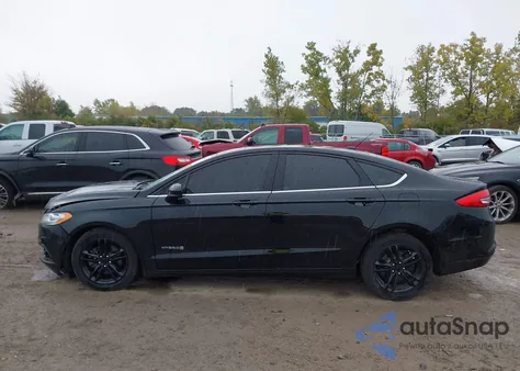 2018 Ford Fusion Hybrid Se from USA, damaged, VIN 3FA6P0LU8JR234088